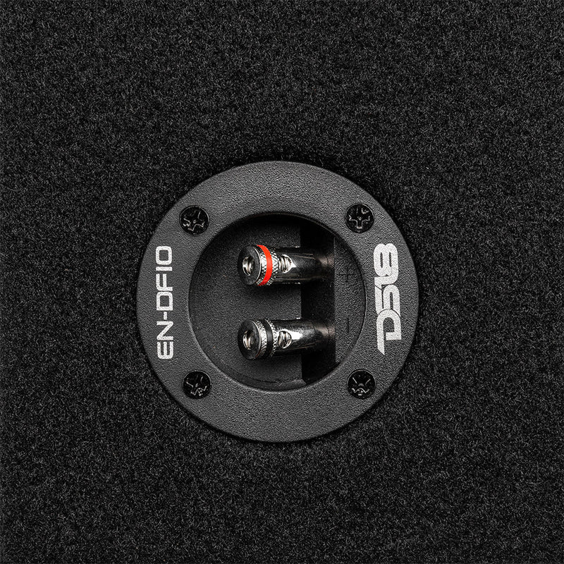 Load image into Gallery viewer, 10" Loaded Shallow Down Fire Subwoofer Enclosure 300 Watts Rms