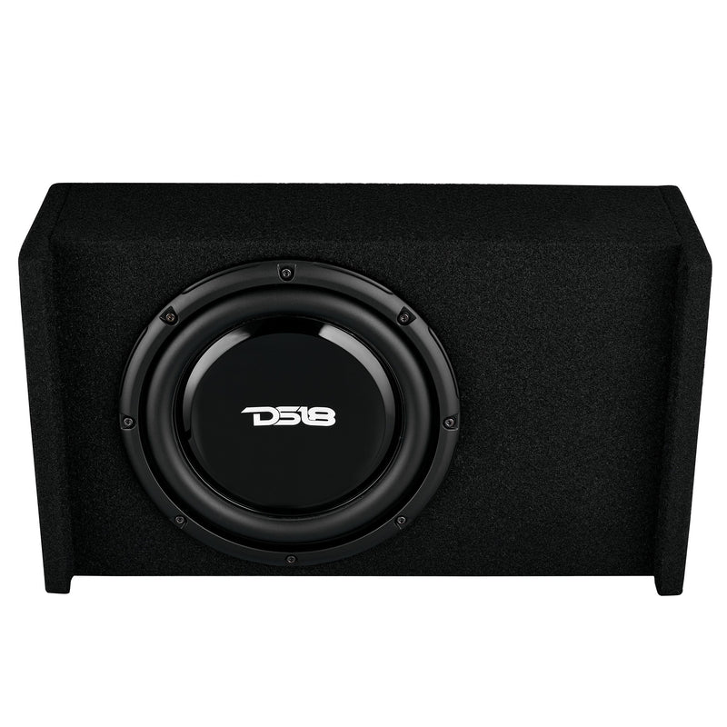 Load image into Gallery viewer, 10" Loaded Shallow Down Fire Subwoofer Enclosure 300 Watts Rms