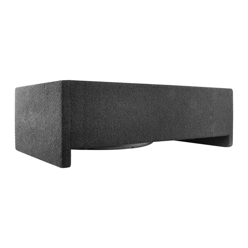 Load image into Gallery viewer, 10" Loaded Amplified Shallow Down Fire Subwoofer Enclosure 250 Watts Rms