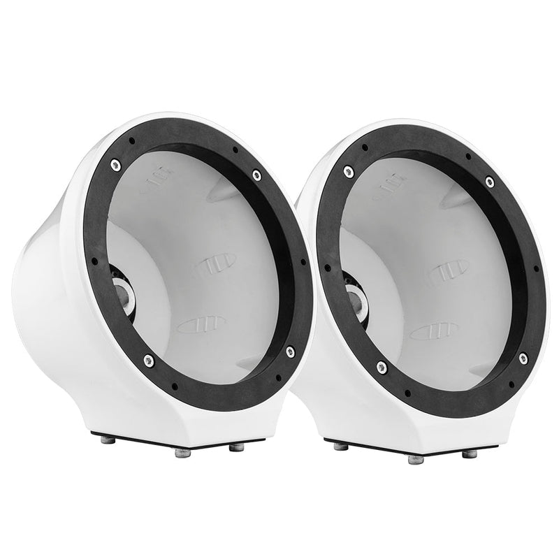 Load image into Gallery viewer, 6.5” Universal Flat Mount Kick Panel Speaker Pod – Jet Skis, Jeeps, Motorcycles – RGB LED Lights