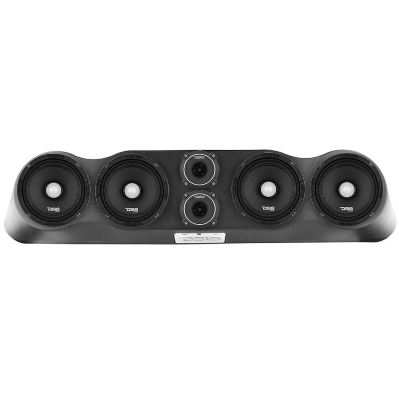 Load image into Gallery viewer, 35" High Density ABS Universal Speakers Enclosure 4 X 6.5" and 2 x 3" Tweeters - Multi-Application Design for Cars, Trucks, ATVs, UTVs