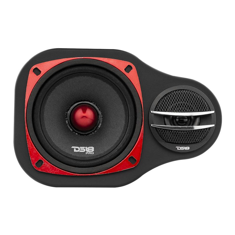 Load image into Gallery viewer, High Density Abs 2-Way Universal Pod 1 X 4" Loudspeaker and 1 X .5-1” Tweeter