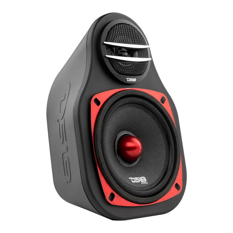 Load image into Gallery viewer, High Density Abs 2-Way Universal Pod 1 X 4" Loudspeaker and 1 X .5-1” Tweeter