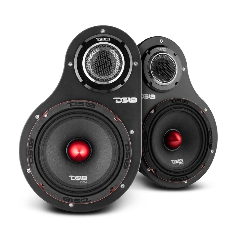 Load image into Gallery viewer, High Density Abs 2-Way Universal Pod 1 X 6.5" Loudspeaker and 1 x 1.5" Tweeter