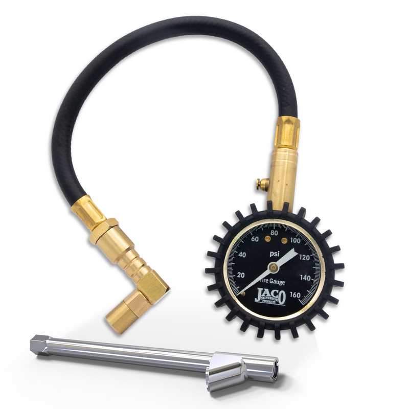 Load image into Gallery viewer, EliteProPlus™ Tire Pressure Gauge with Dually Air Chuck - 160 PSI