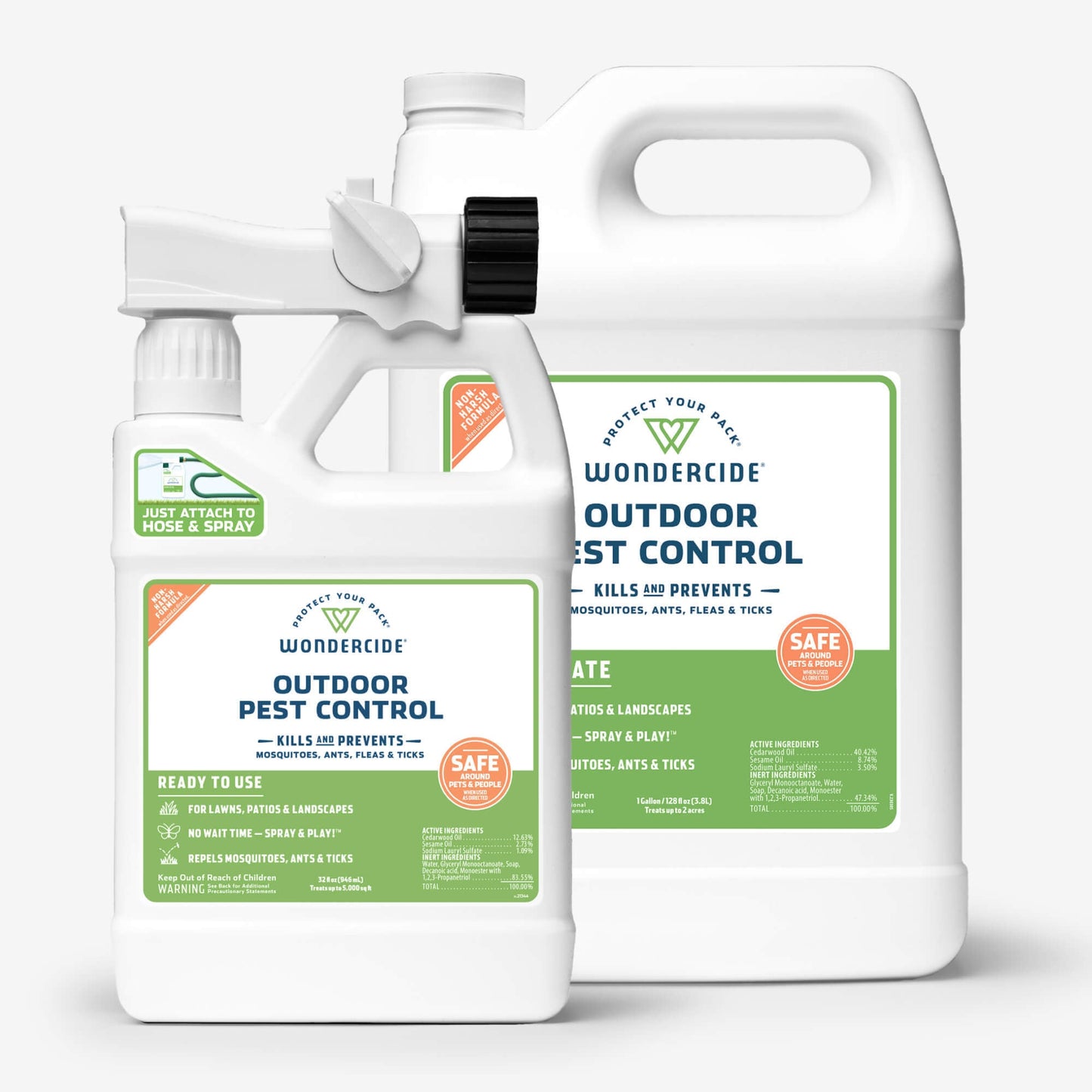 Mosquito Yard Spray Refill Starter Kit with Natural Essential Oils