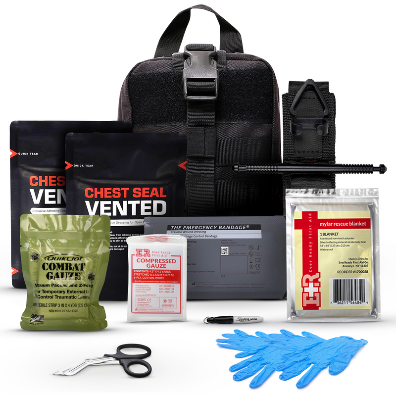 Load image into Gallery viewer, Premium Trauma IFAK Compact Kit with CAT Tourniquet & Chest Seals