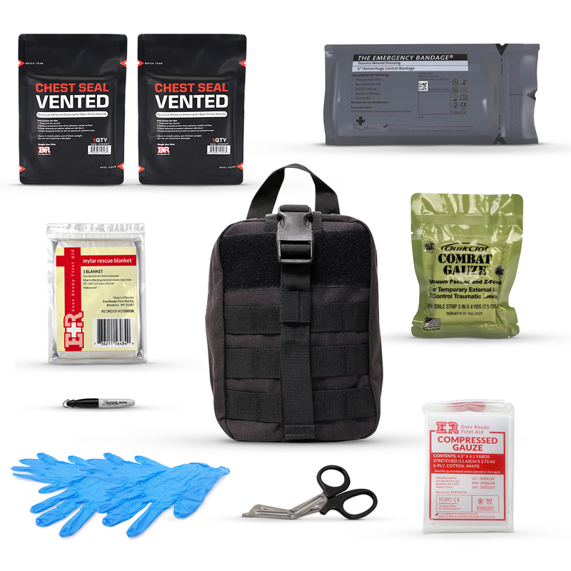 Load image into Gallery viewer, Premium Trauma IFAK Compact Kit with CAT Tourniquet & Chest Seals
