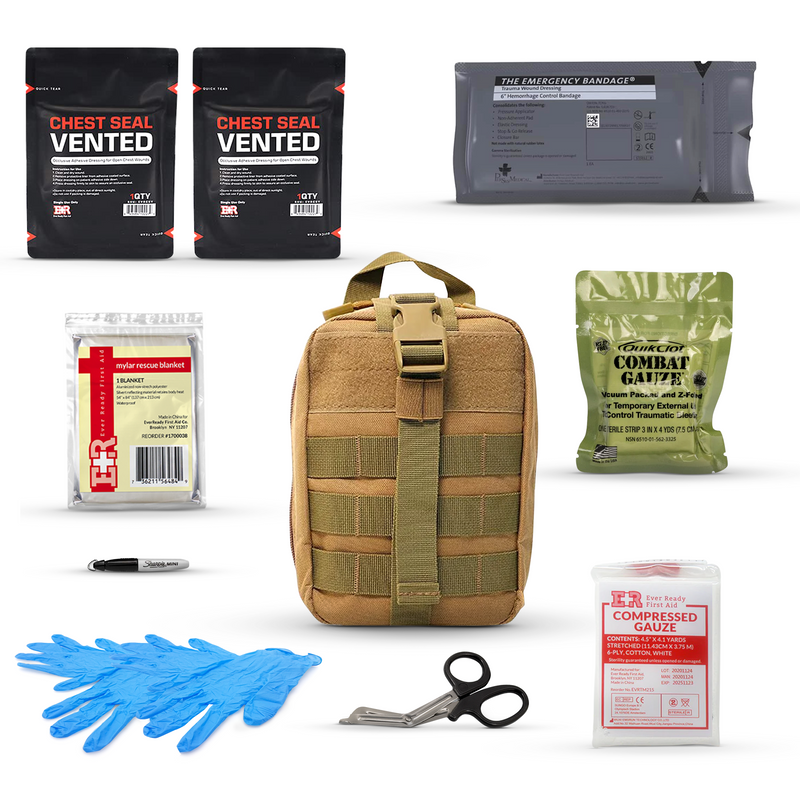 Load image into Gallery viewer, Premium Trauma IFAK Compact Kit with CAT Tourniquet & Chest Seals