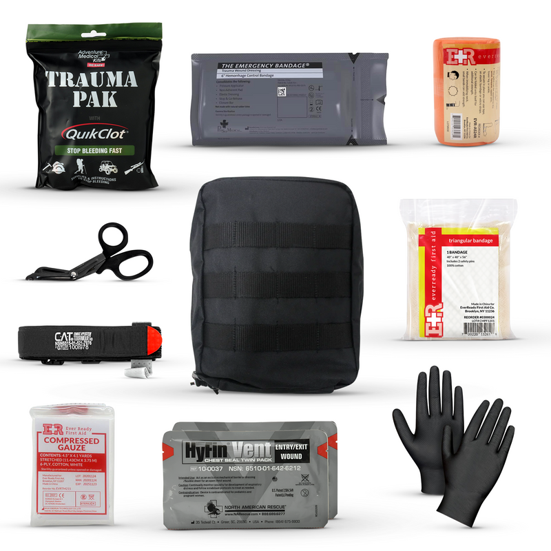 Load image into Gallery viewer, Premium IFAK Kit - Trauma Pak, CAT Tourniquet, Hyfin Chest Seal