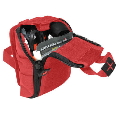Load image into Gallery viewer, Premium Tactical IFAK Kit w Rip-Away Velcro, SOF Tourniquet & CELOX