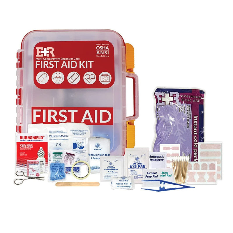 Load image into Gallery viewer, 100 Person OSHA/ANSI Compliant First Aid Kit