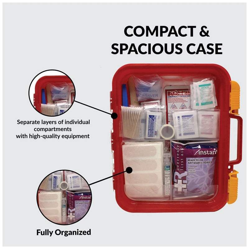 Load image into Gallery viewer, 100 Person OSHA/ANSI Compliant First Aid Kit