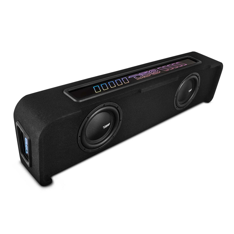 Load image into Gallery viewer, (2017+) Ford F-150 Down Firing Loaded Subwoofer Enclosure with Dream LED Lights, Amplifier and Wiring Kit