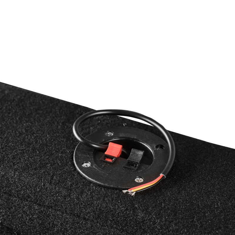 Load image into Gallery viewer, Chevy Silverado Down Firing Loaded Subwoofer Enclosure with Dream LED Lights, Amplifier and Wiring Kit
