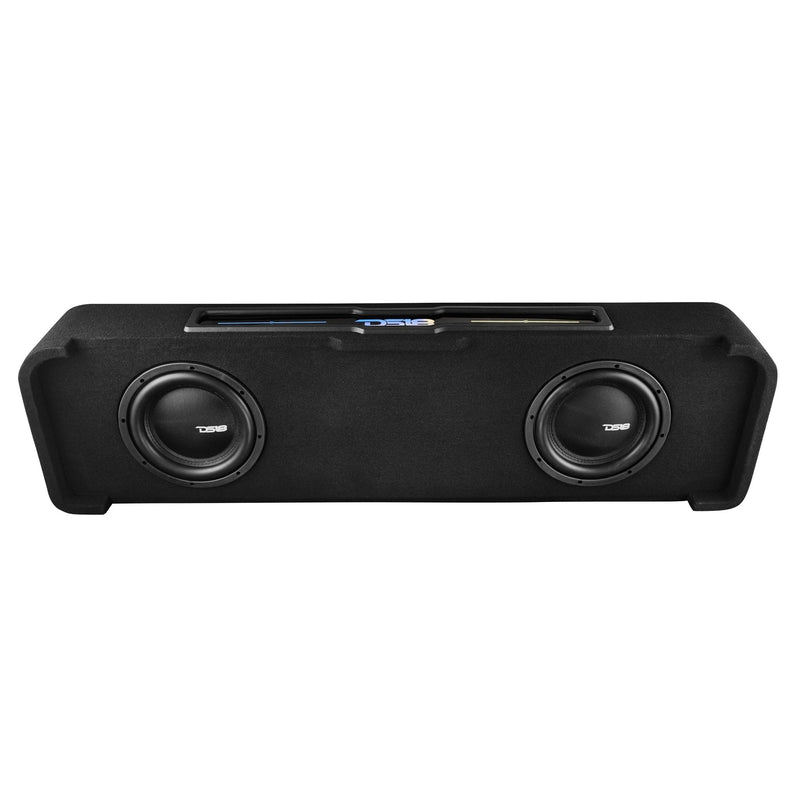 Load image into Gallery viewer, Chevy Silverado Down Firing Loaded Subwoofer Enclosure with Dream LED Lights, Amplifier and Wiring Kit