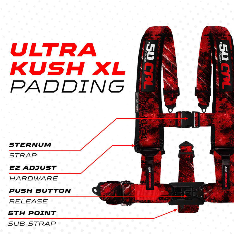 Load image into Gallery viewer, 2" & 3" 4pt & 5pt Elite Series Race Latch "EZ" Adjust Harness