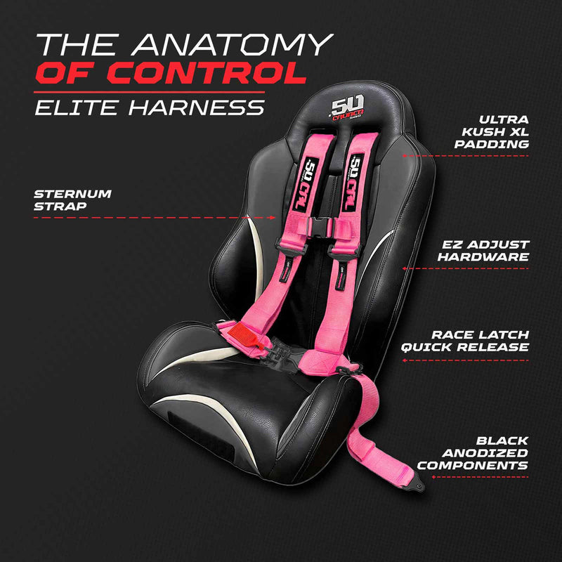 Load image into Gallery viewer, 2" & 3" 4pt & 5pt Elite Series Race Latch "EZ" Adjust Harness