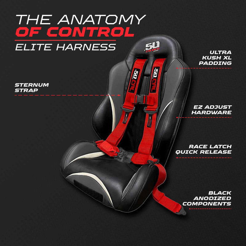 Load image into Gallery viewer, 2" & 3" 4pt & 5pt Elite Series Race Latch "EZ" Adjust Harness