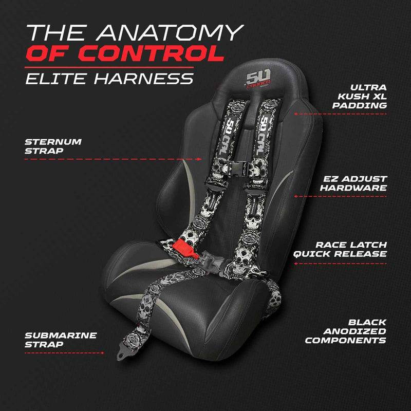 Load image into Gallery viewer, 2" & 3" 4pt & 5pt Elite Series Race Latch "EZ" Adjust Harness