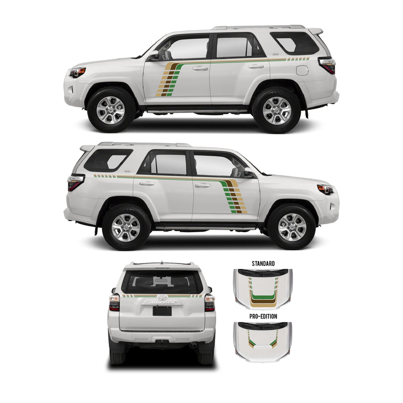 Load image into Gallery viewer, 2010-2024 4Runner Checkered Stripe Kit
