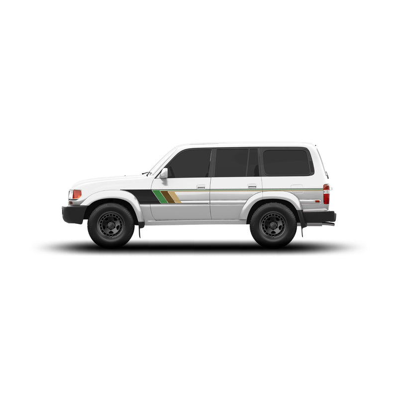 Load image into Gallery viewer, 80 Series Land Cruiser Checkered Stripe Kit