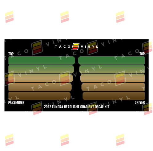 Load image into Gallery viewer, 2022+ Tundra Grille Rib Decal