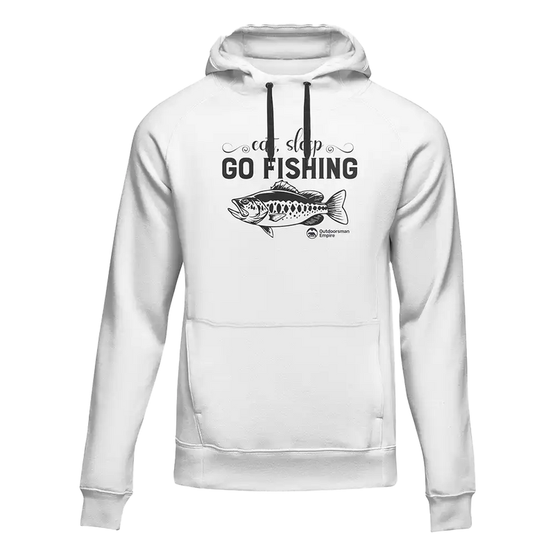 Load image into Gallery viewer, Eat Sleep Go Fishing Unisex Hoodie