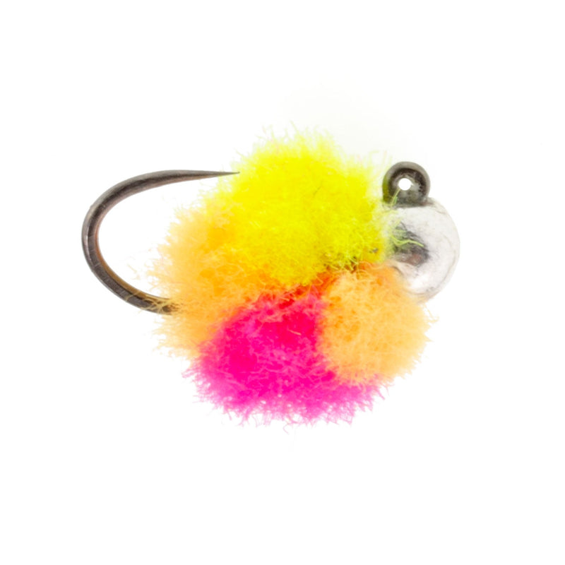 Load image into Gallery viewer, 3 Pack Tungsten Bead Tactical Euro Clown Jig - Size 14