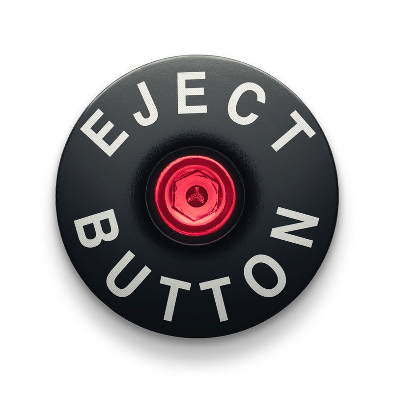 Load image into Gallery viewer, Eject Button Bicycle Headset Cap