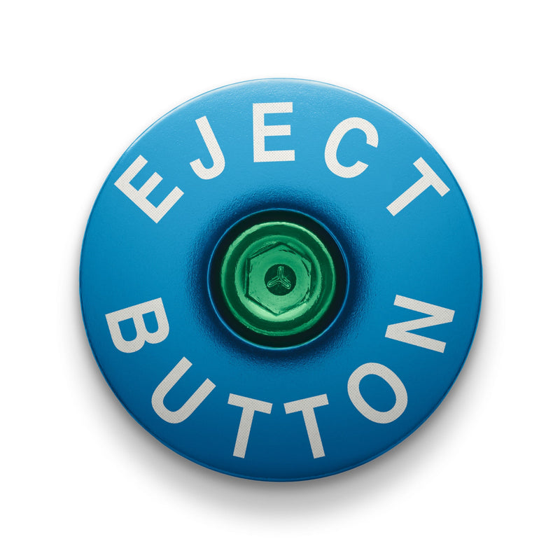Load image into Gallery viewer, Eject Button Bicycle Headset Cap