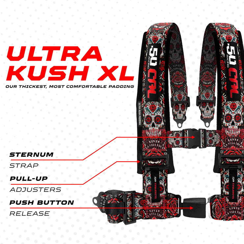 Load image into Gallery viewer, Elite Series 2" & 3" 4 point Harness with push button release