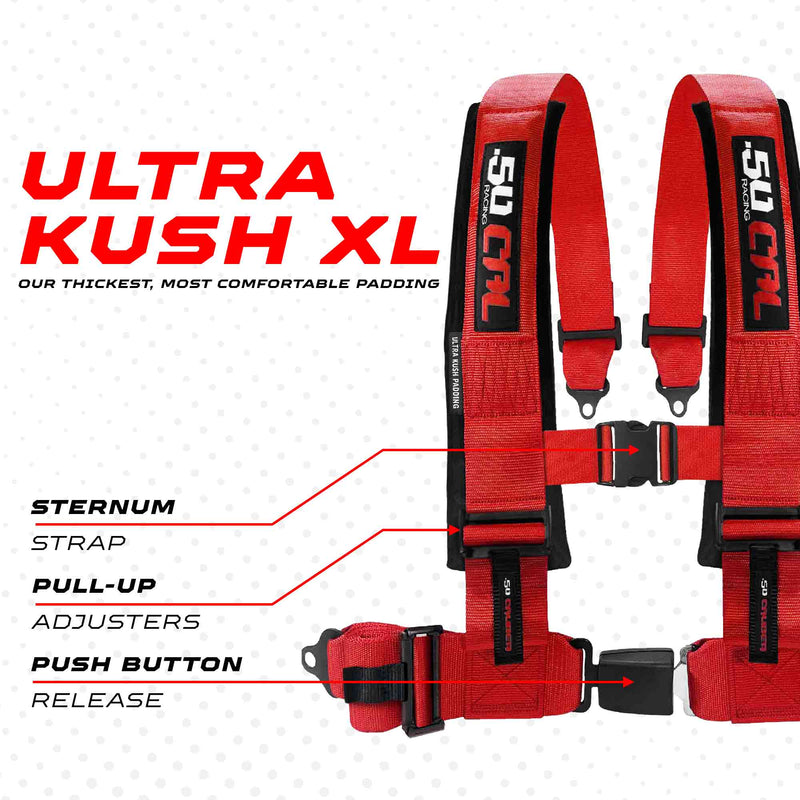 Load image into Gallery viewer, Elite Series 2" & 3" 4 point Harness with push button release