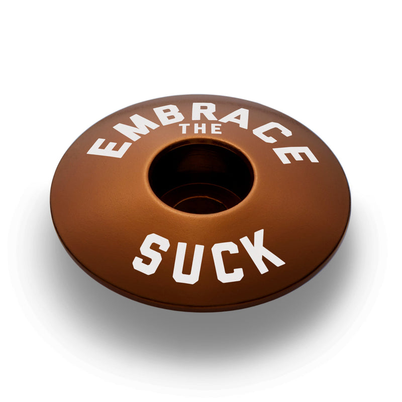 Load image into Gallery viewer, Embrace The Suck - Bicycle Headset Cap