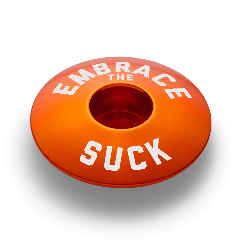 Load image into Gallery viewer, Embrace The Suck - Bicycle Headset Cap