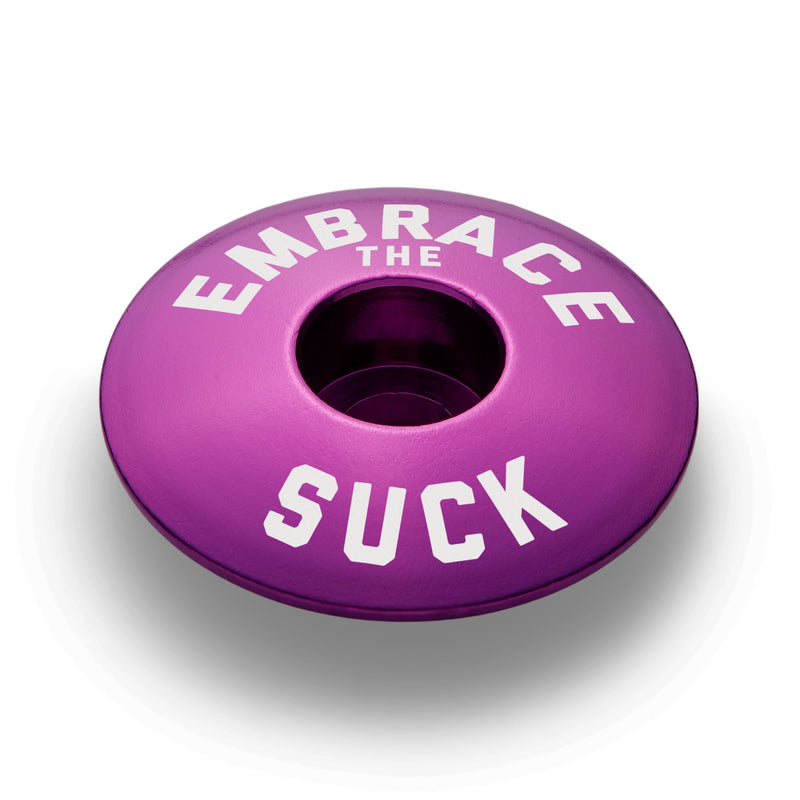 Load image into Gallery viewer, Embrace The Suck - Bicycle Headset Cap