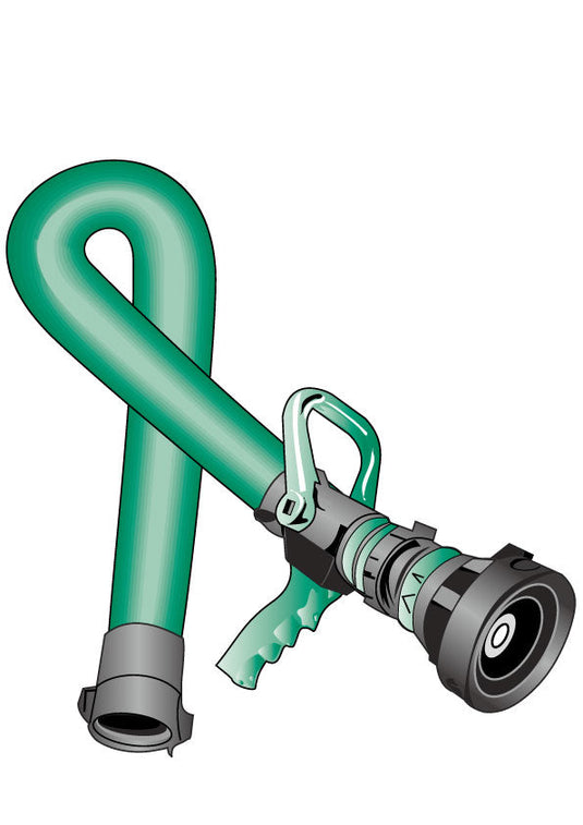 EMERALD HOSE RIBBON HELMET DECAL