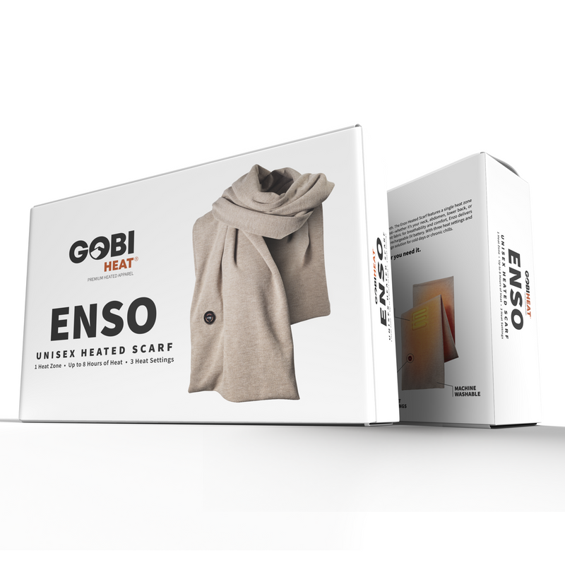 Load image into Gallery viewer, Enso Heated Scarf – Fashion Meets Function