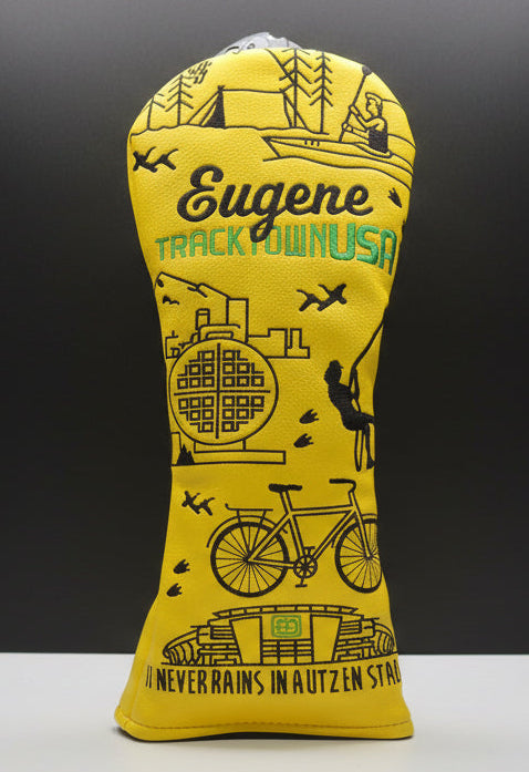 Load image into Gallery viewer, Eugene Track Town USA Headcover