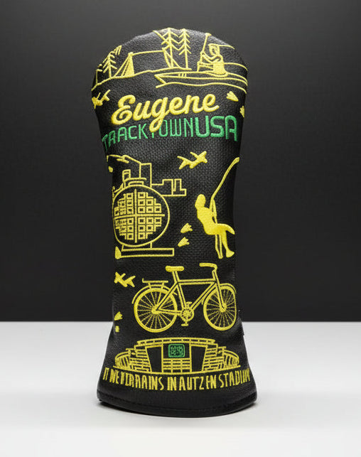 Load image into Gallery viewer, Eugene Track Town USA Headcover
