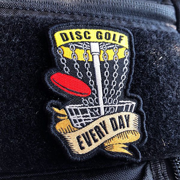 Load image into Gallery viewer, Disc Golf Every Day - Disc Golf Patch - Hook And Loop