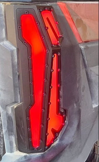 Load image into Gallery viewer, Polaris Xpedition Billet LED Tail Light | Marshin Whips