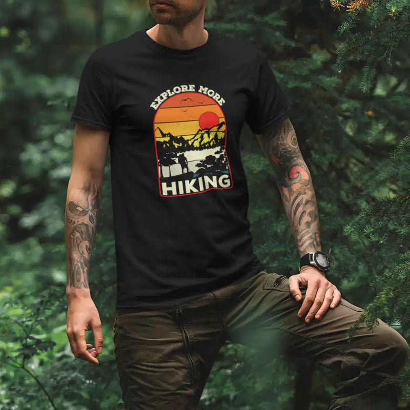 Load image into Gallery viewer, Explore More Hiking Man T-Shirt
