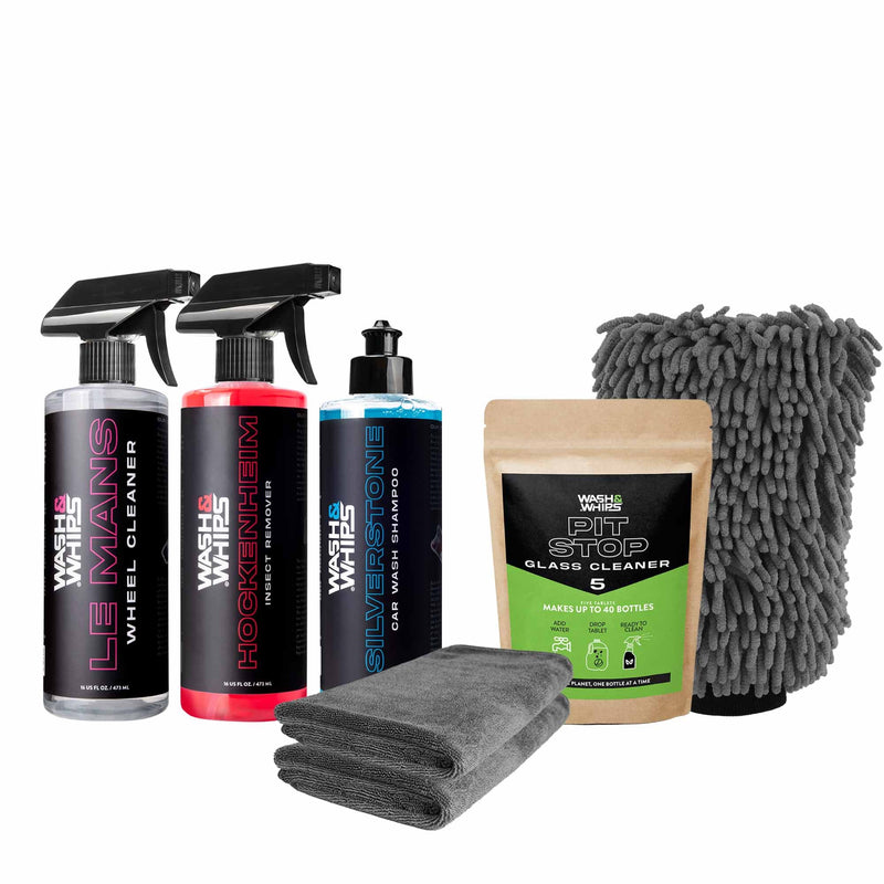 Load image into Gallery viewer, WASH&WHIPS New Car Care Kit