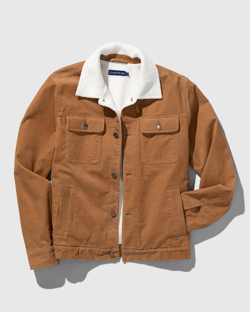 Load image into Gallery viewer, Organic Corduroy Aviator Jacket
