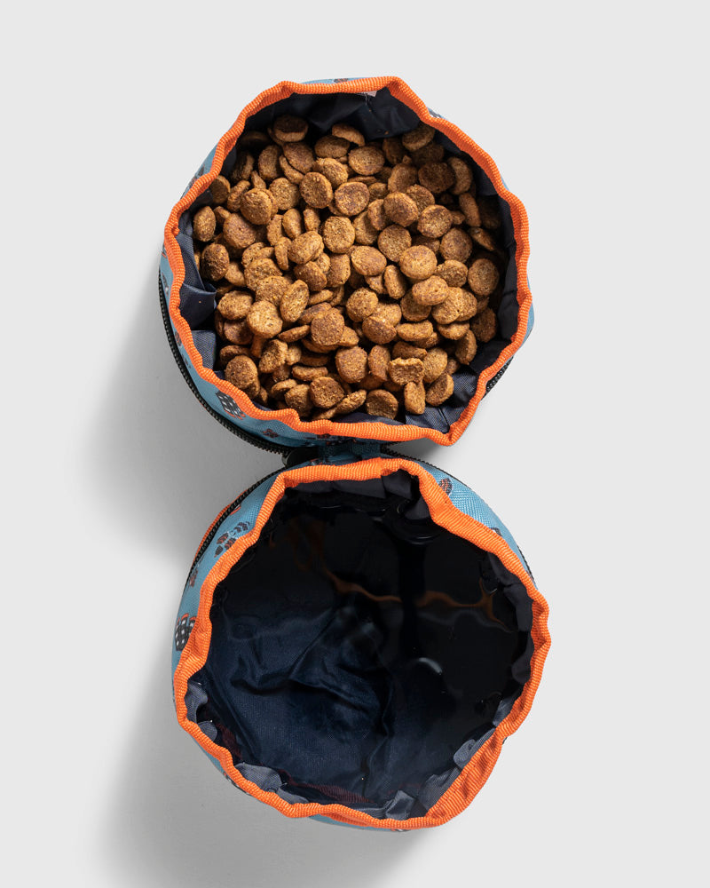 Load image into Gallery viewer, (R)evolution™ Collapsible Double Dog Bowl