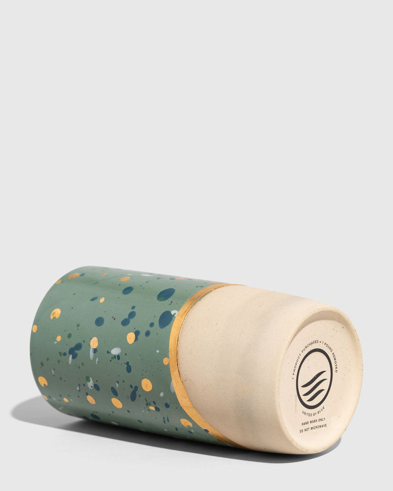 Load image into Gallery viewer, 10 oz. Insulated Stoneware Travel Mug