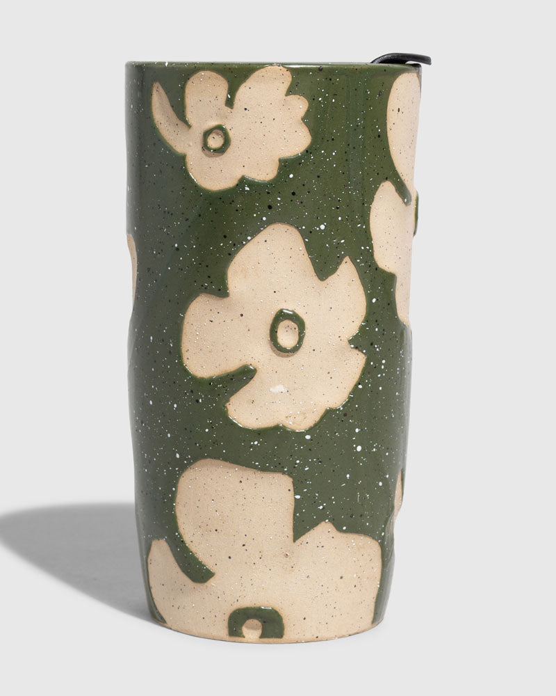 Load image into Gallery viewer, 10 oz. Insulated Stoneware Travel Mug