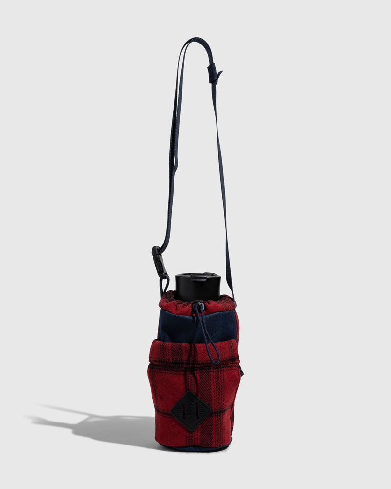 Load image into Gallery viewer, Recycled Wool Water Bottle Sling