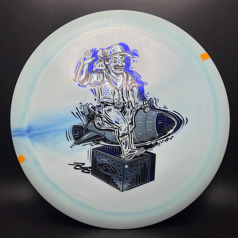 Load image into Gallery viewer, Alpha Warbird - "Ride Em Rocket Cowboy" Triple Foil